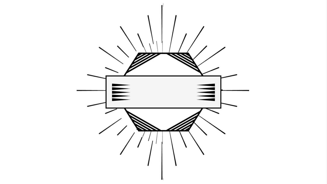 дизайн значка печати с линиями