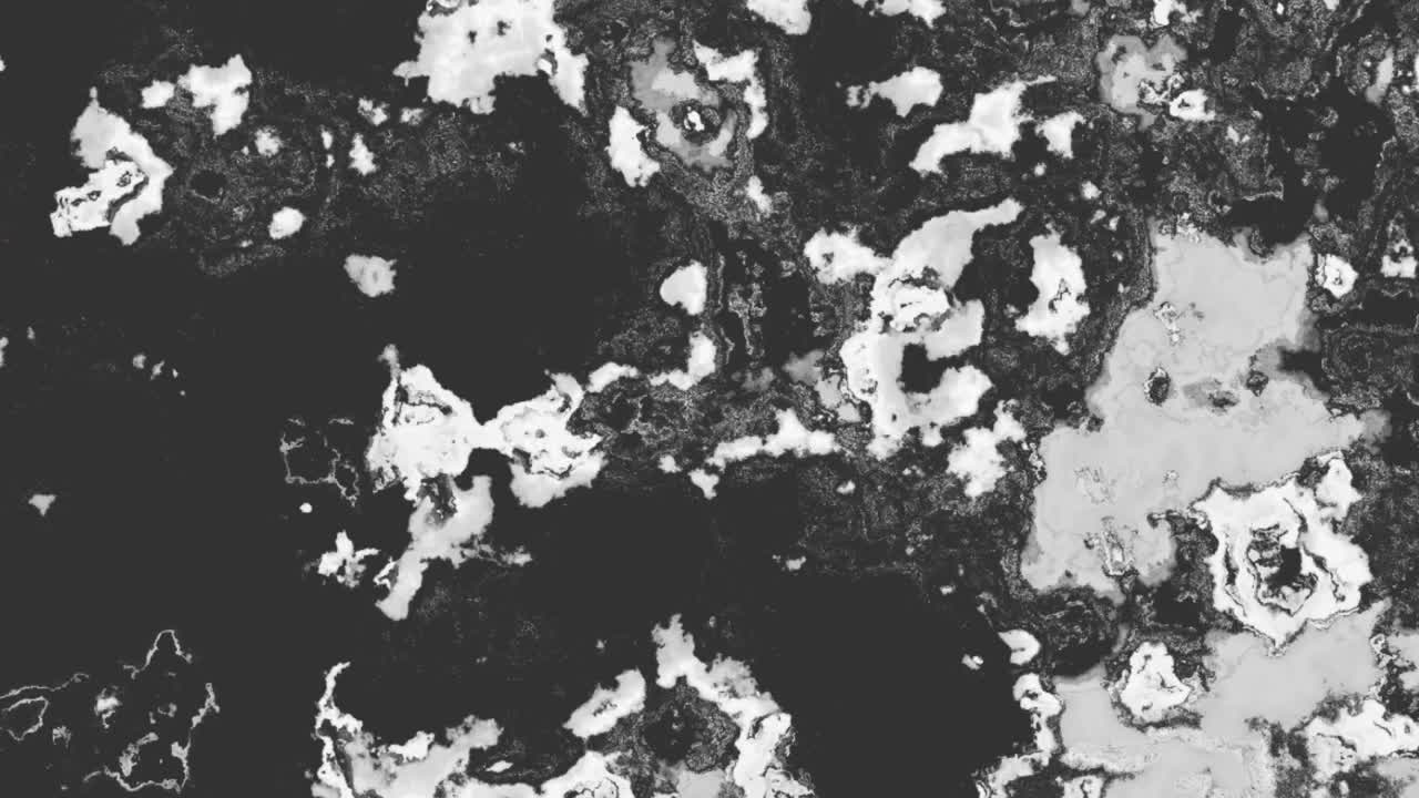 animación de vista superior del huracán gigante visto desde el espacio exterior