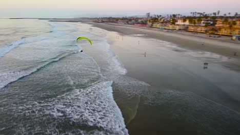 california oceanside pier at sunset