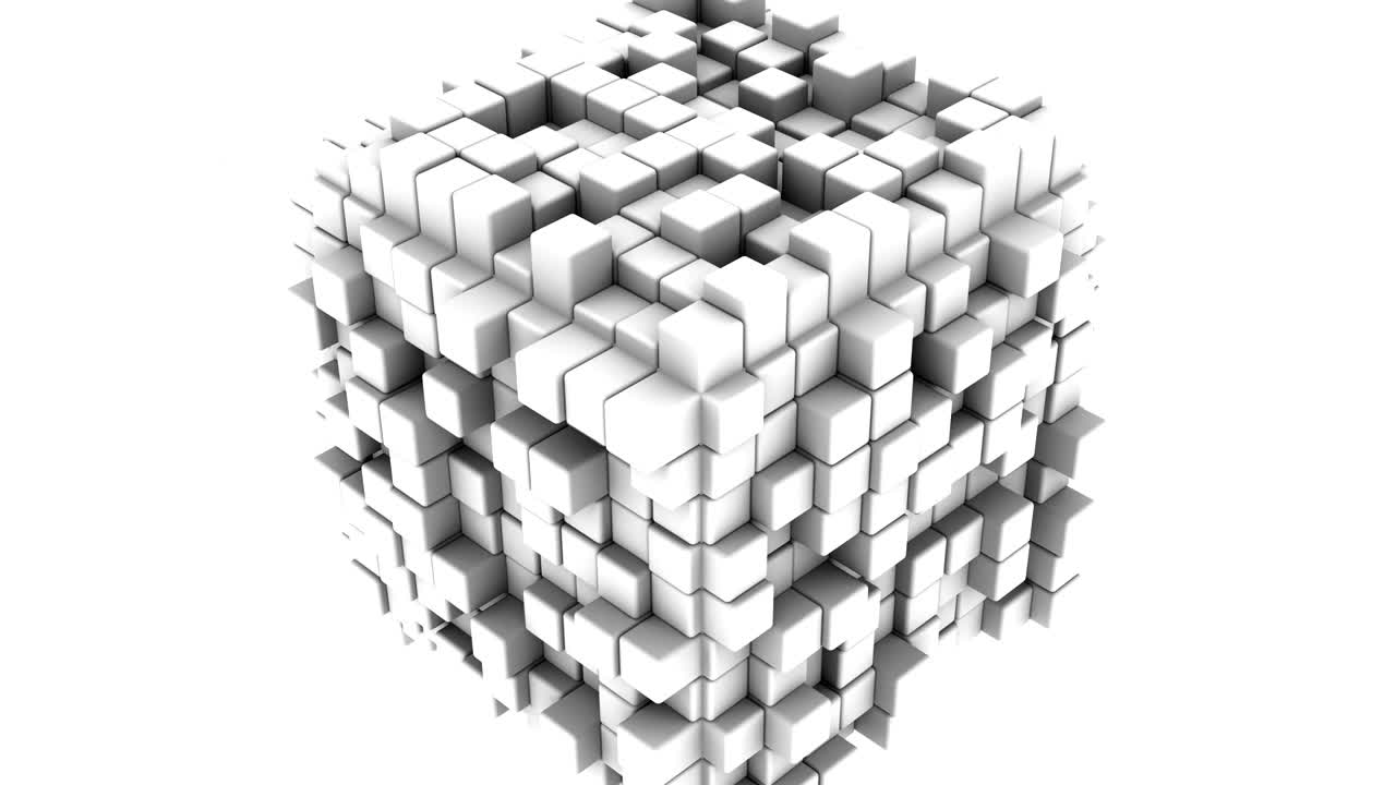 las cajas forman un cubo