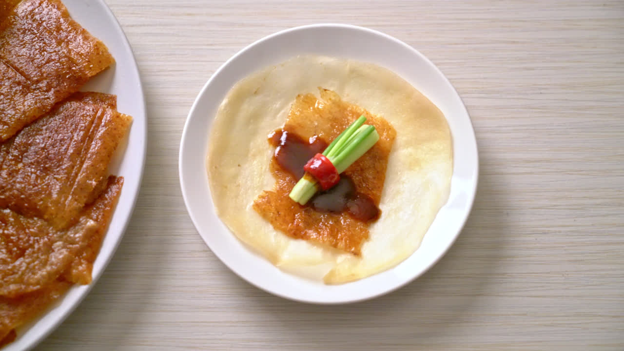 pato pekín - estilo de comida china