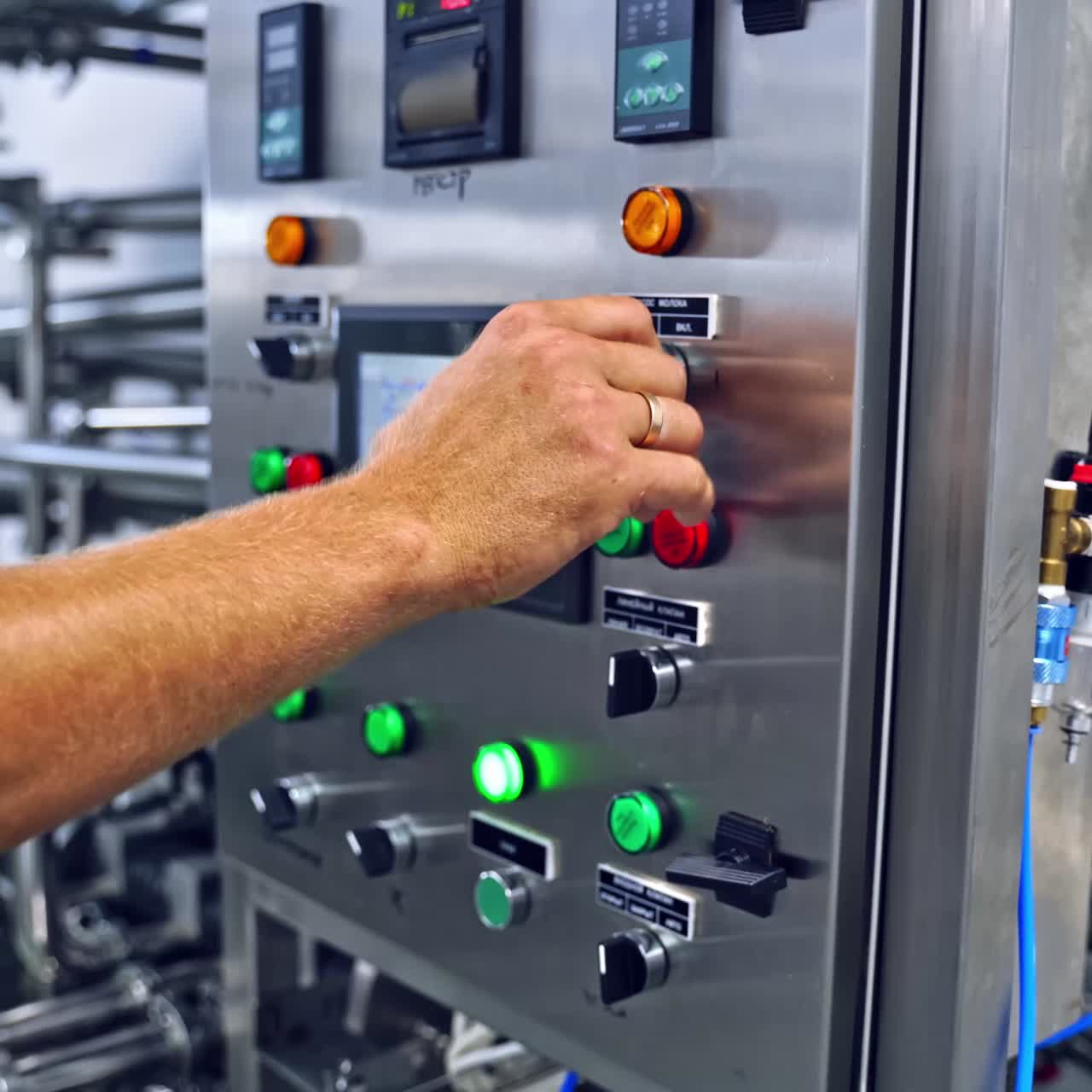 Milk factory production