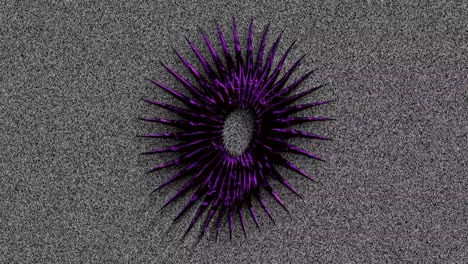 Abstract Background Pulsing Organic Flower Petal Bloom 5