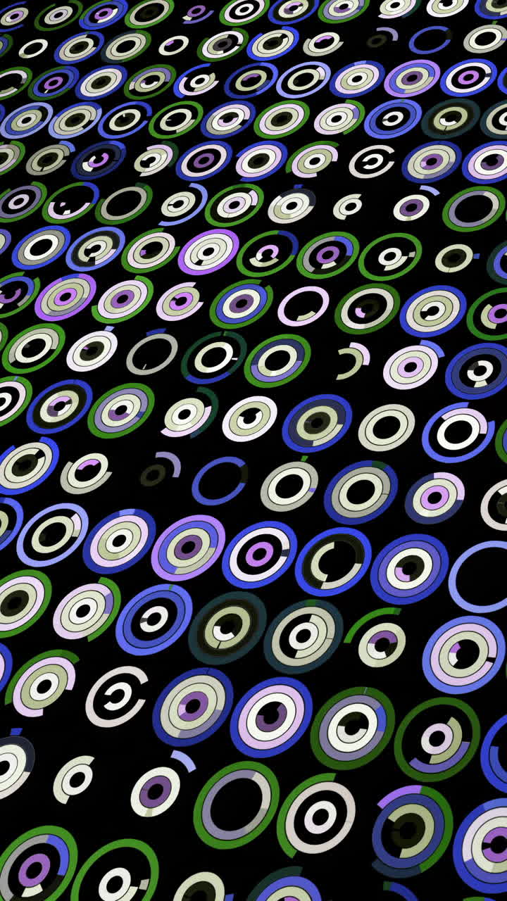 patrón abstracto de círculos concéntricos