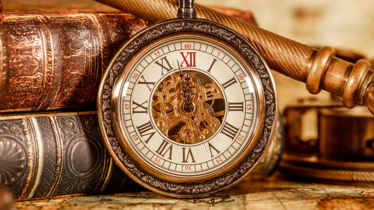 старинные карманные часы