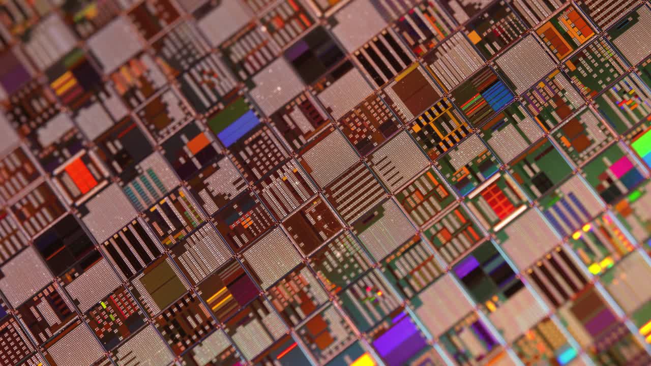 en electrónica, una oblea también llamada rebanada o sustrato es una fina rebanada de semiconductor, un silicio cristalino, utilizado para la fabricación de circuitos integrados