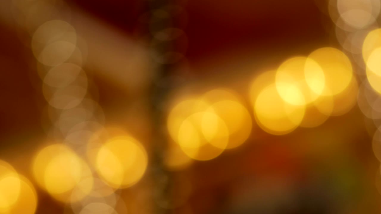 feliz vuelta en el bucle borroso de bokeh.