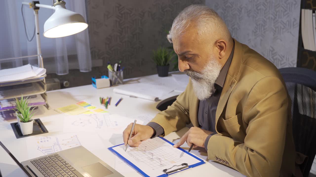 trabajando en el gráfico.