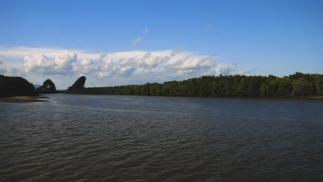 Looking-at-the-river-and-islands-in-Krabi