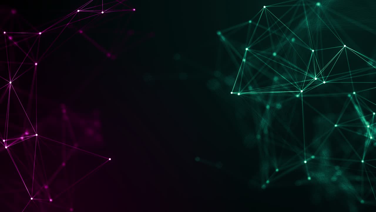 Plexus abstract network titles technology science background loop