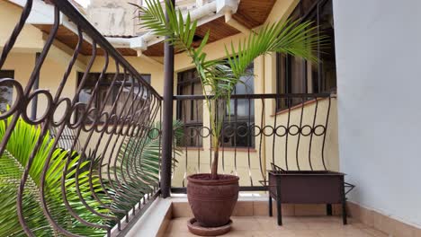 a peaceful balcony oasis: a cozy corner in urban living