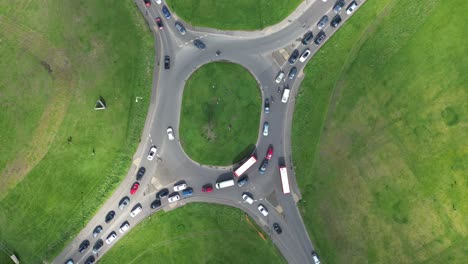 ascending drone,aerial  roundabout blackheath london uk