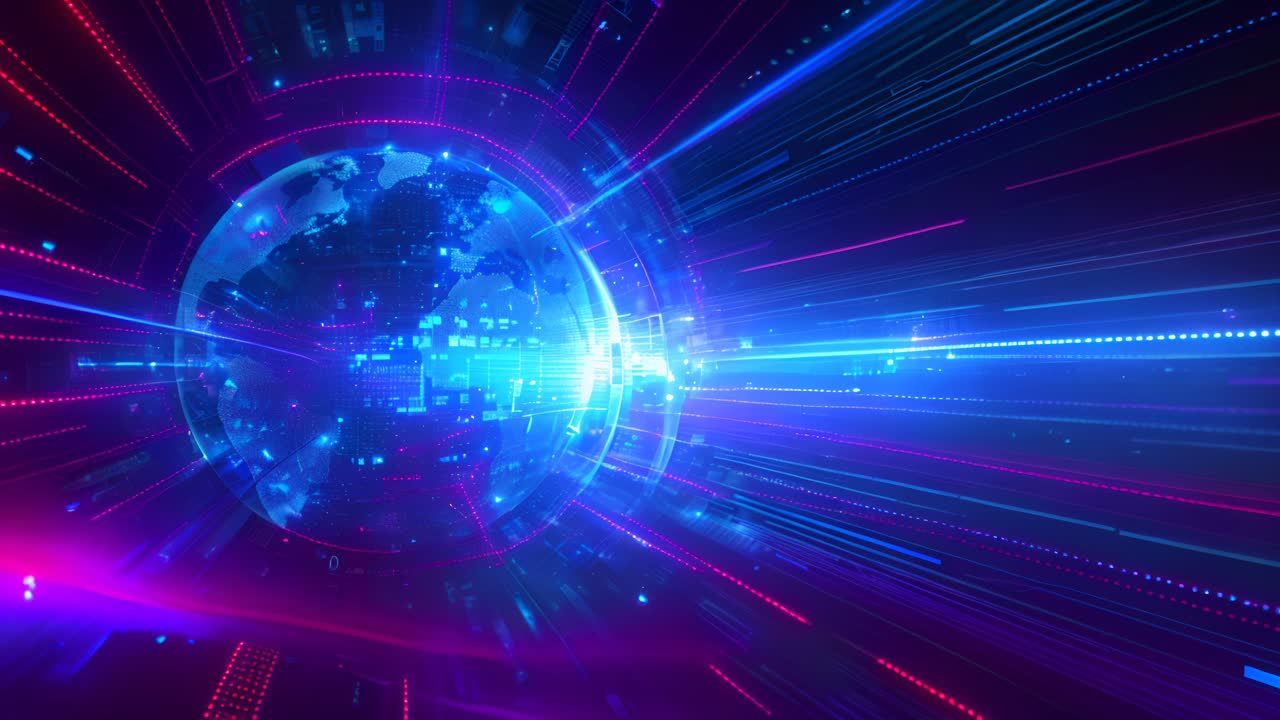 visualización de la red global