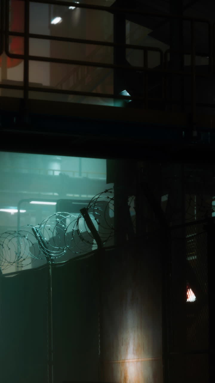 fábrica de la industria petroquímica por la noche