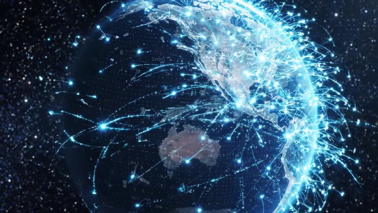 A Stunning View of Earth from Space: Transformative Depictions of Our Planet in Nighttime and With Digital Networks Illuminating Its Surface