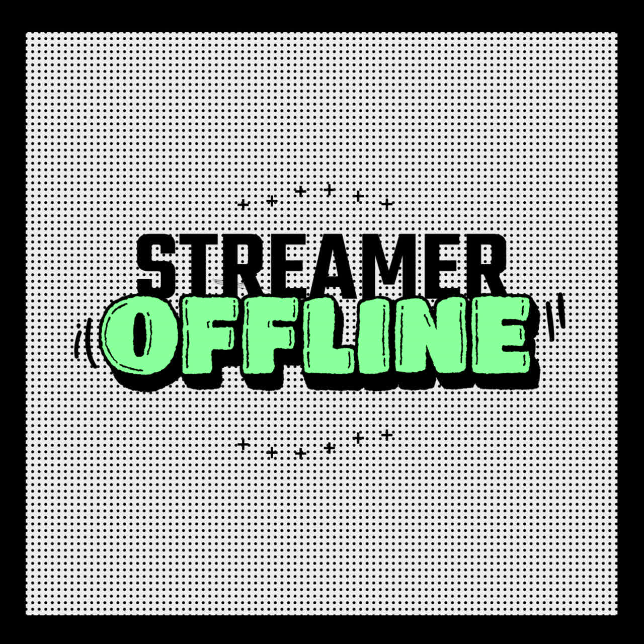 스트리머 오프라인 그래픽