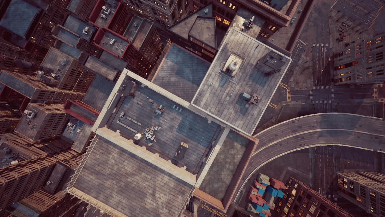 바쁜 도시 의 고각상