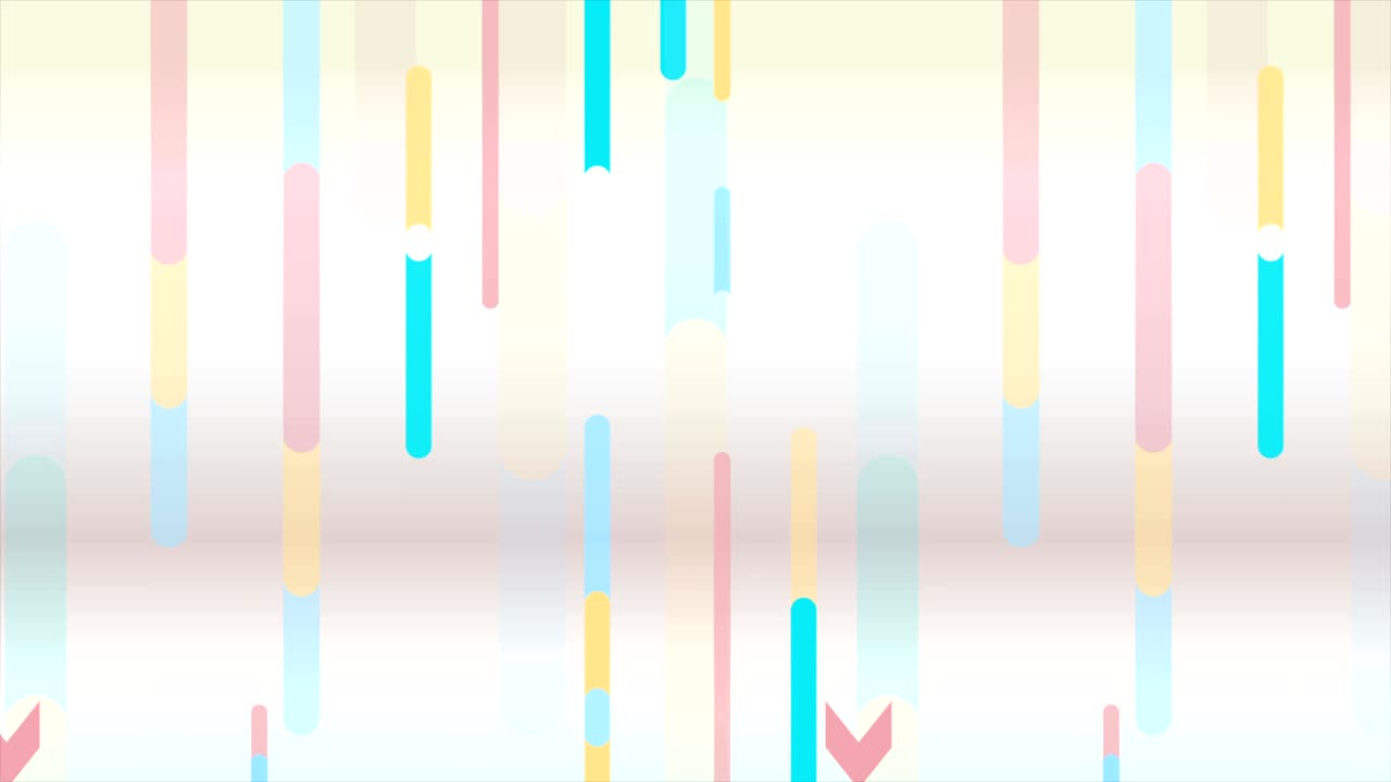 추상적인 다채로운 기하학적 최소 비디오 애니메이션