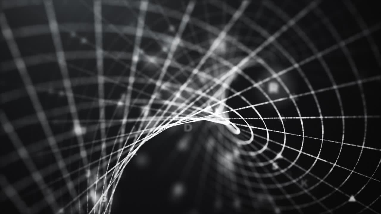 Abstract Technology ABC Color Grade Background