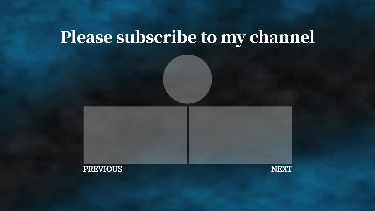 스모크 cg 엔드 카드 엔딩 스크린 모션 그래픽