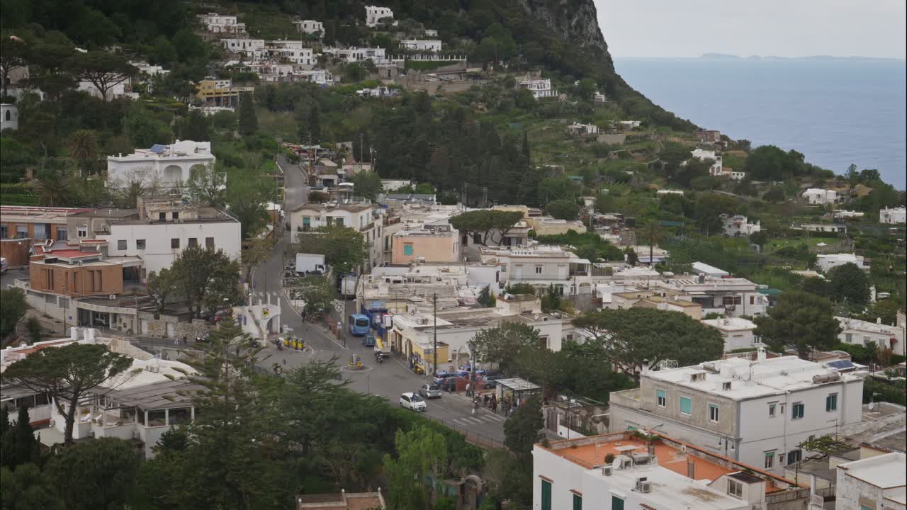дорожный таймлапс в капри, мини мир