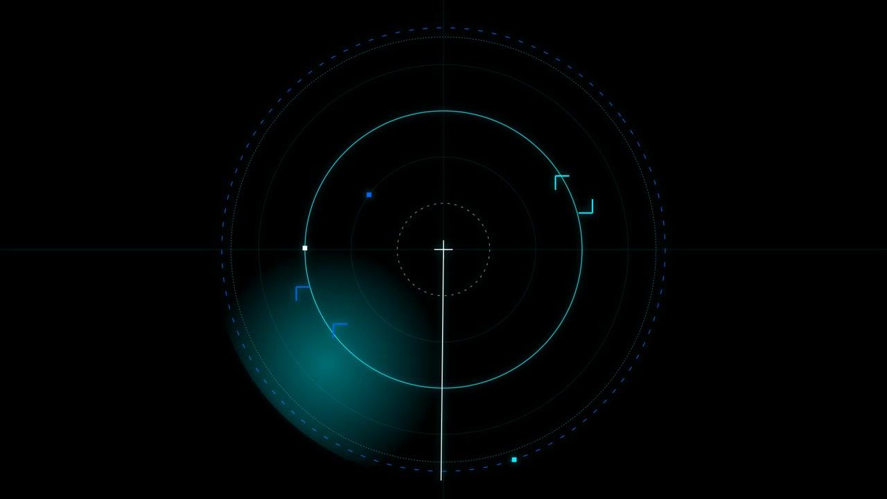Digital Radar Screen Scanning for Targets