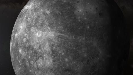 sequential frames showing mercury rotating