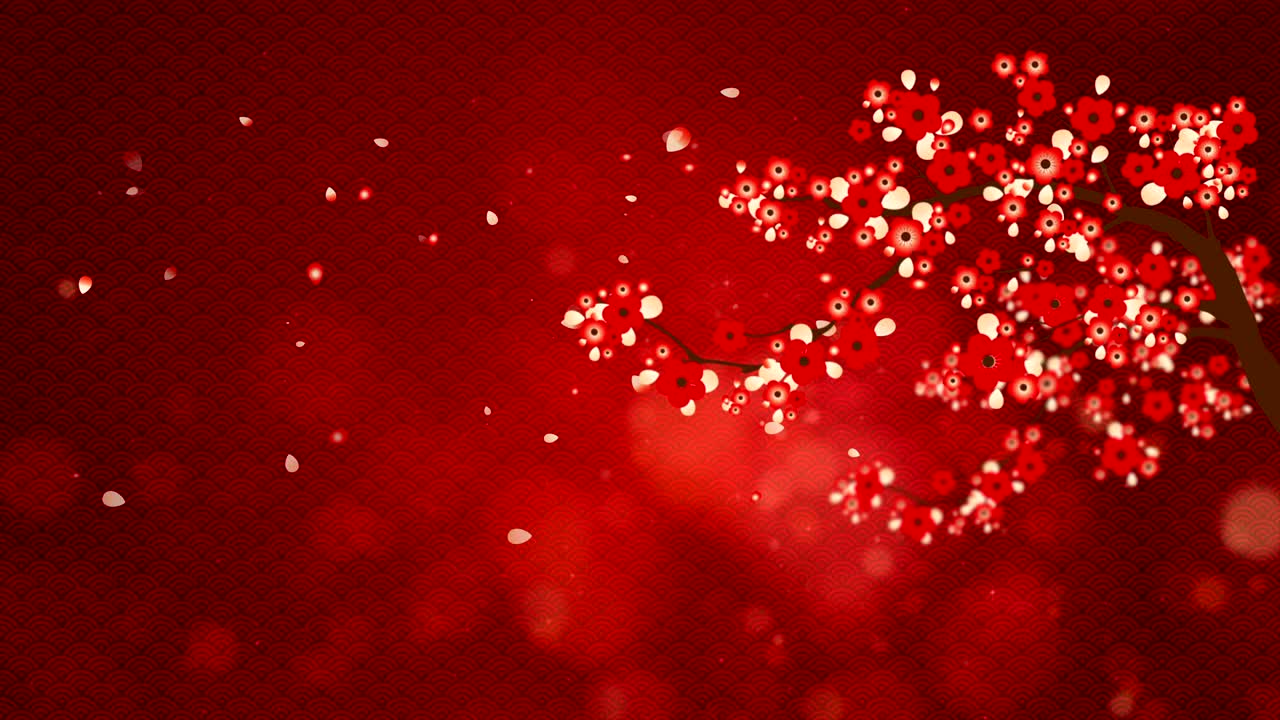 중국 신년 배경