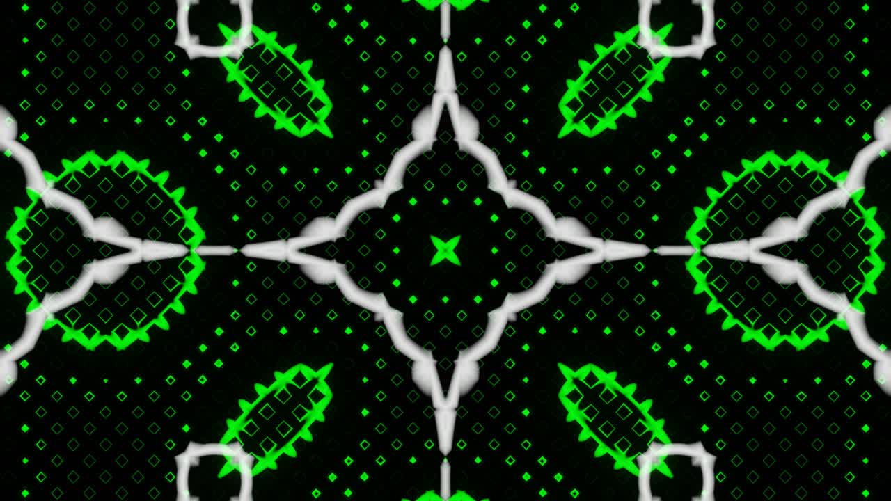 animación pulsante para la visualización del bucle vj