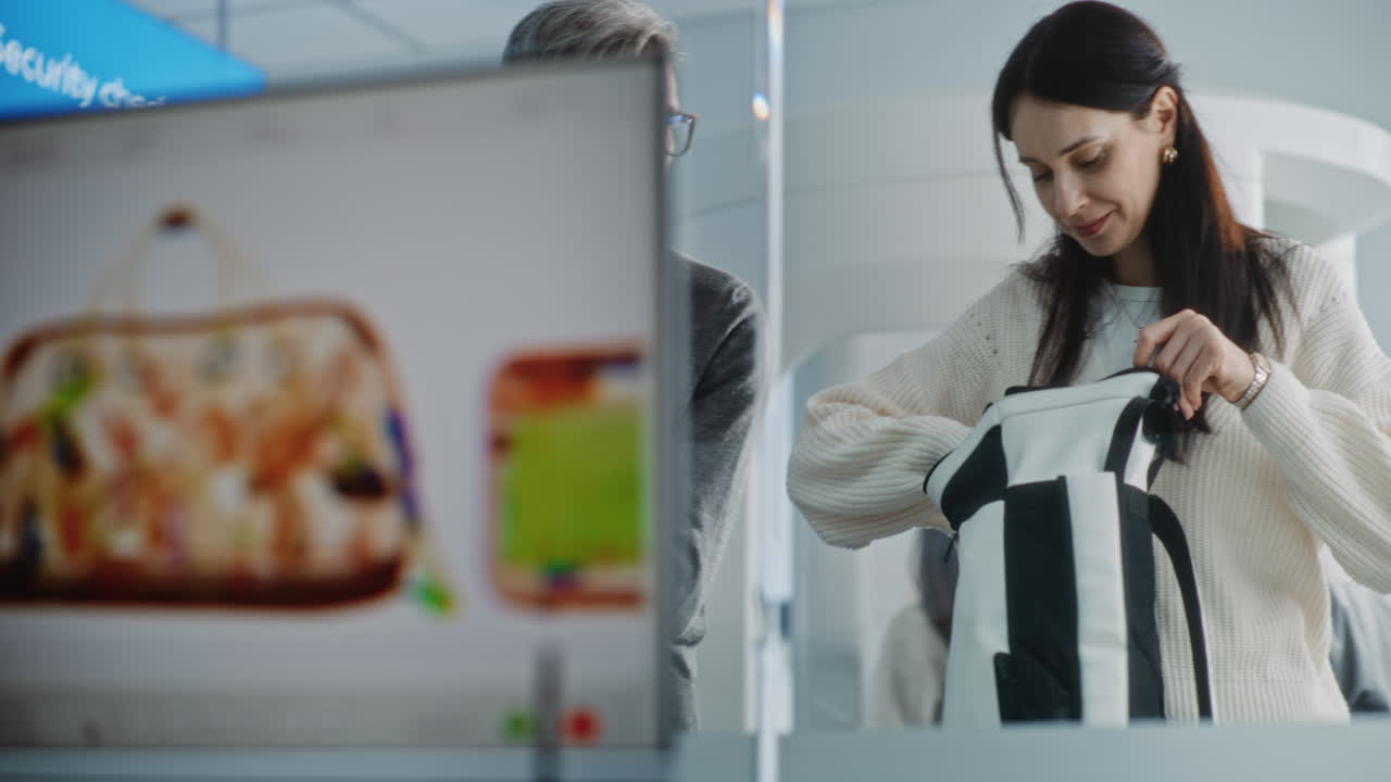 control de seguridad del aeropuerto