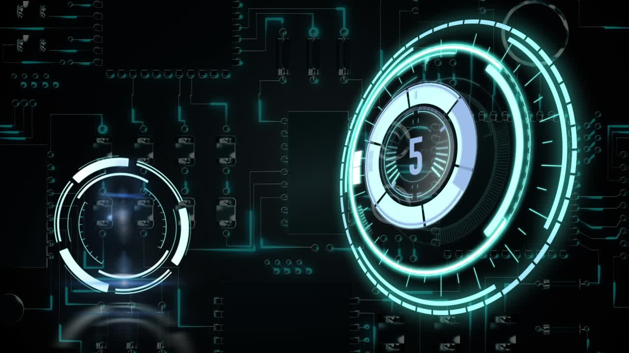 обратный отсчет и обработка данных