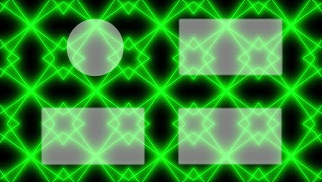 patrón geométrico fondo negro tarjeta de extremo gráficos de movimiento