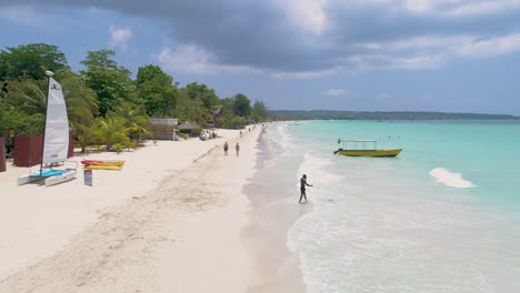 idyllic caribbean beach four stunning