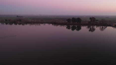 Río-Sacramento-Después-Del-Atardecer