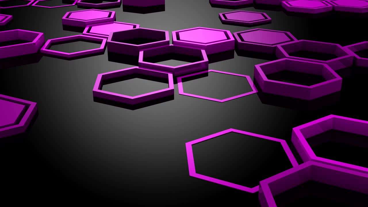 el fondo de los hexágonos