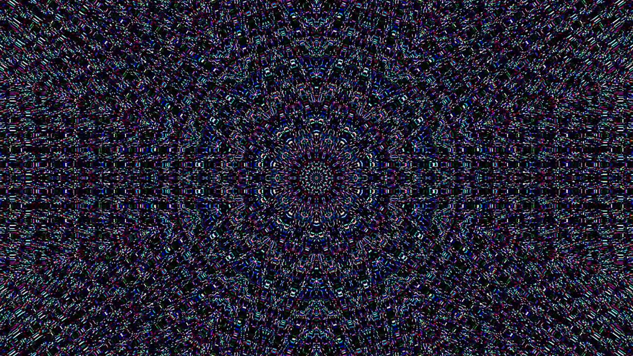 ondas con rayas puntos coloridos de luz brillando en el fondo