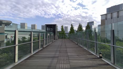 tokyo toyosu pedestrian deck 2022