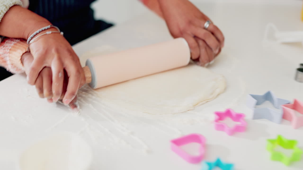 쿠키, 베이킹과 어머니의 손