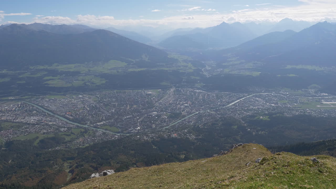 vista desde nordekette - verano 4k