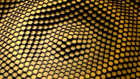 fondo de hexágonos animados