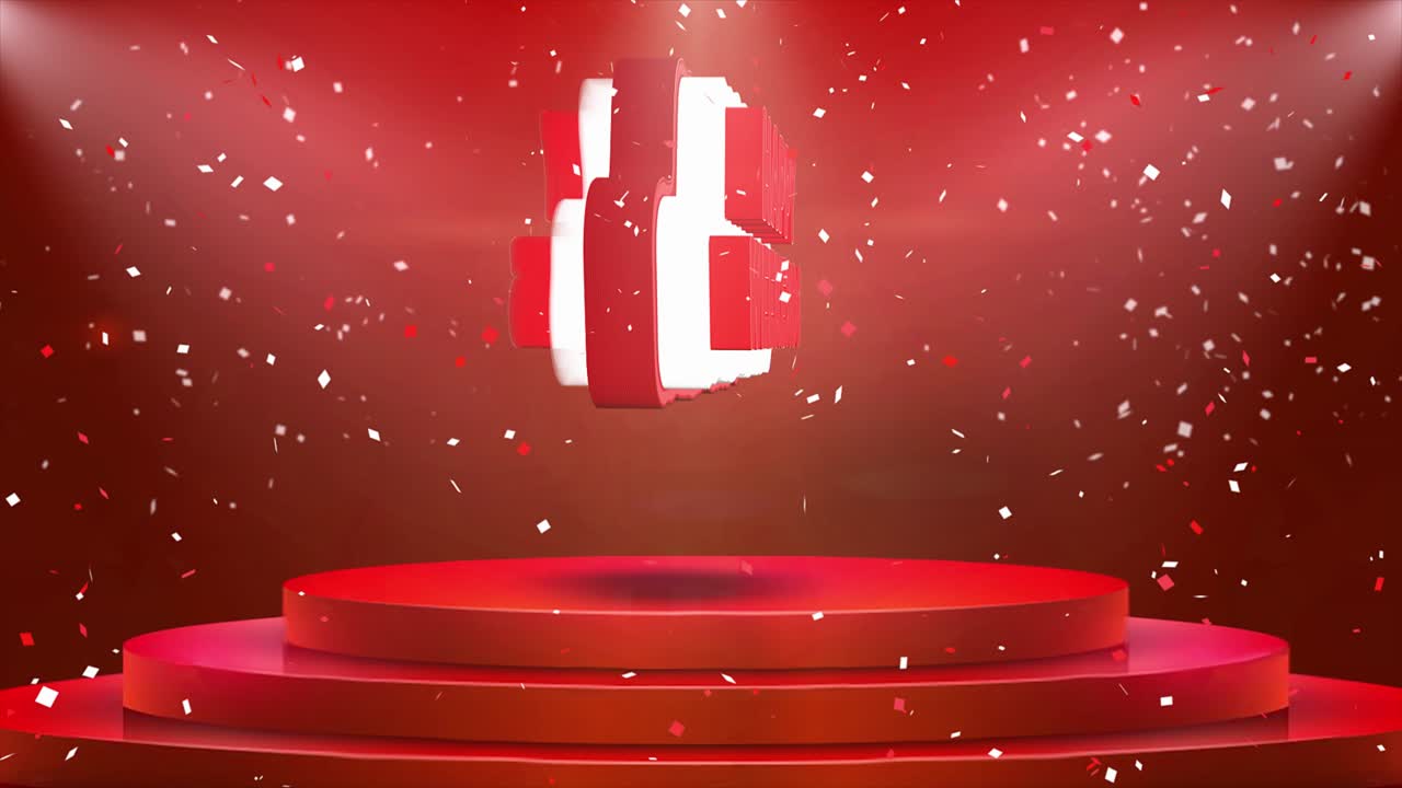 행복한 주말 축하 무대