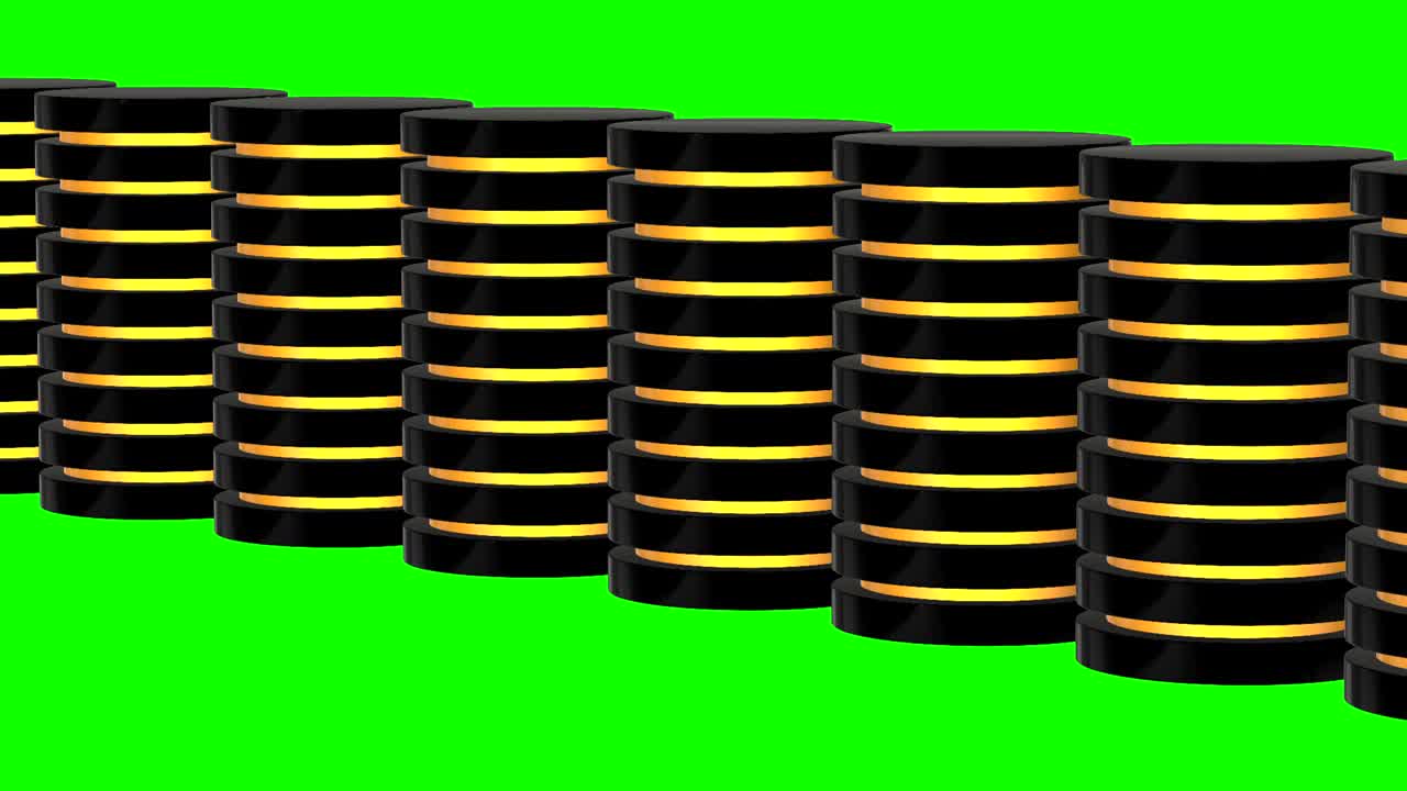 disco duro de servidor futurista y bloque de base de datos o célula de batería. alojamiento web o concepto de computación en la nube.