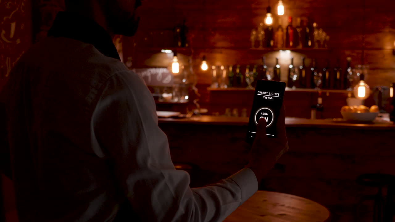Smart Home Control in a Pub