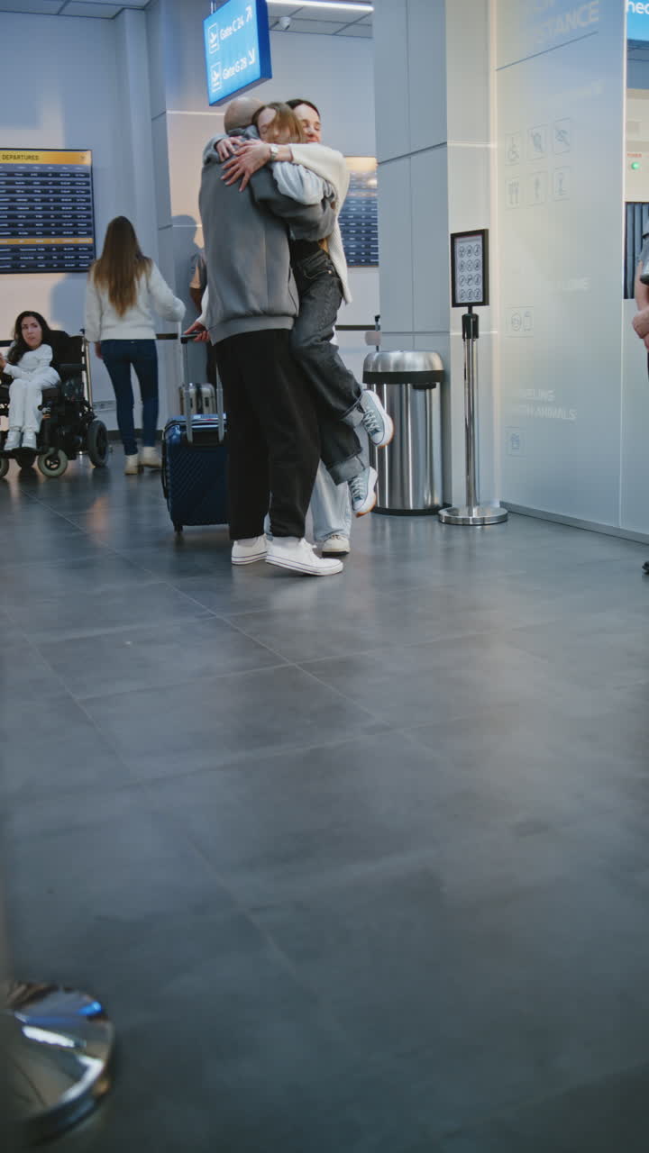 Airport Reunion and Travel