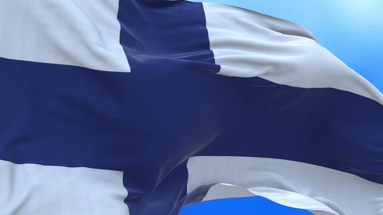 핀란드 발의 끊임없는 루프.