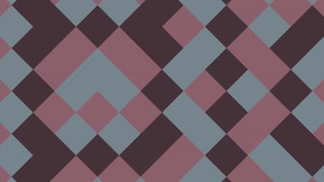 patrón de movimiento abstracto con formas geométricas multicolores. fondo gráfico de movimiento en un diseño plano con elementos geométricos. fondo geométrico sin costuras con varios azulejos dinámicos
