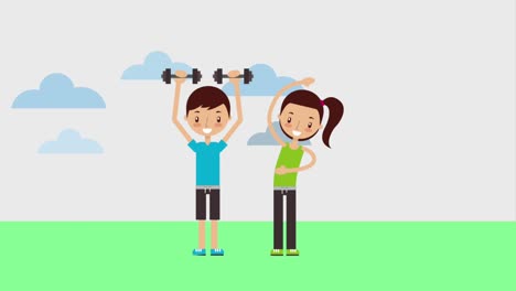 entrenador personal de deportes para niños