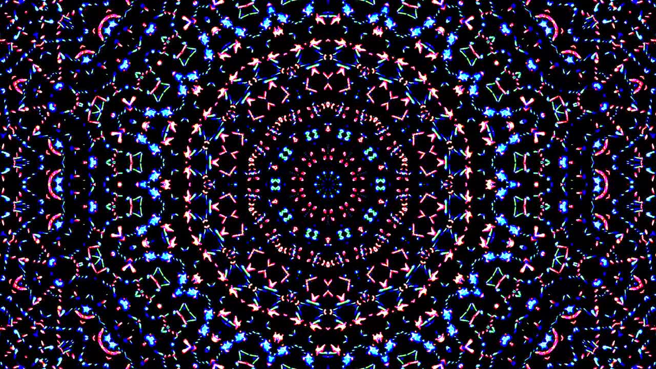 hermoso video de fondo abstracto líneas líquidas 3d en una textura multicolor