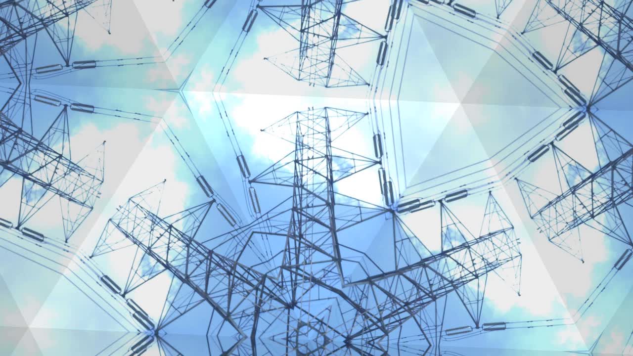 파란색과 색 칼레도스코프