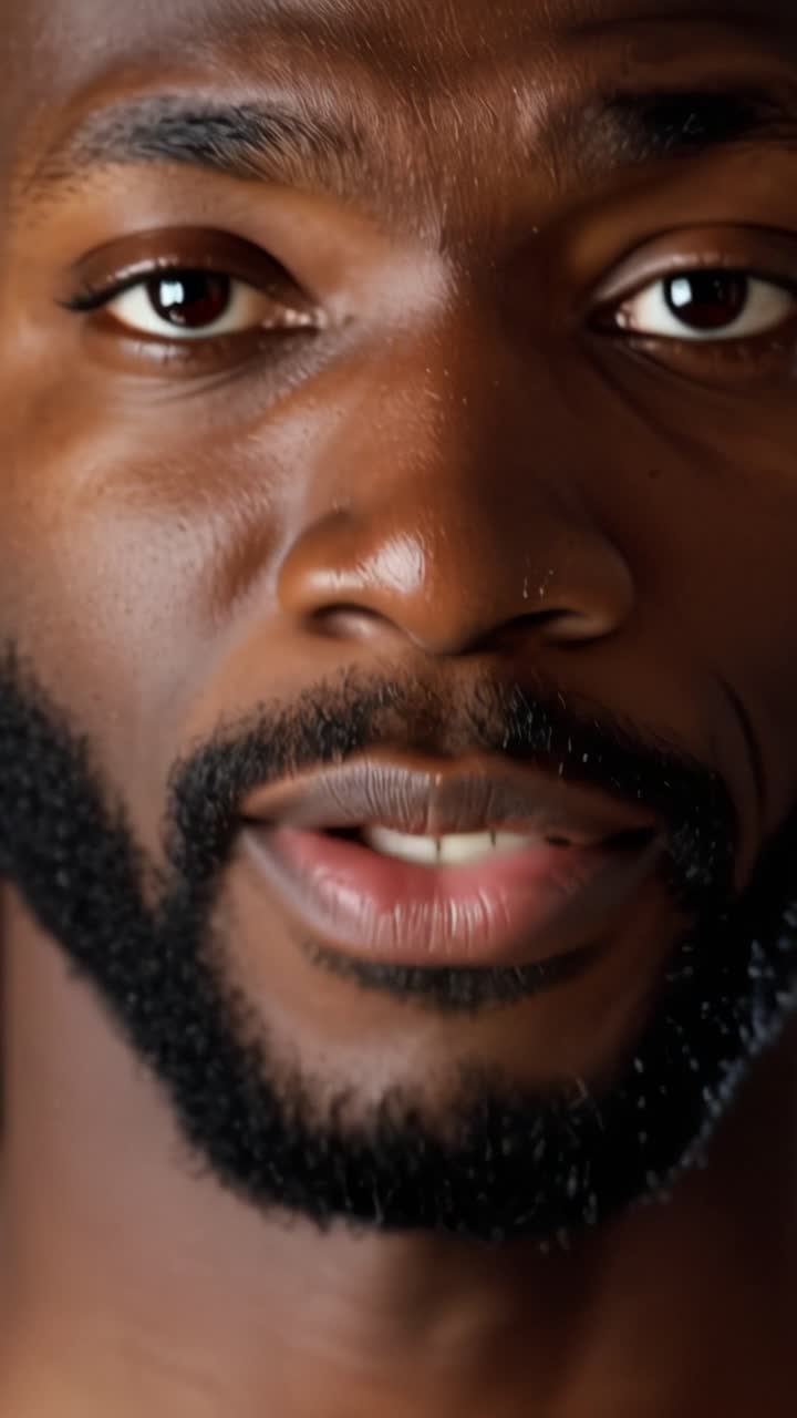 Close-up of a man's face. He covers his eyes with his hands. His expression shows deep stress or pain. His eyes look weary and focused. He appears emotionally overwhelmed. Use this for mental health